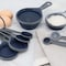 Oster Bluemarine 8 Piece Collapsible Measuring Cups and Spoons Set in Dark Blue 141100.08 - alternate 4