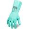 Ironclad Performance Wear CH-NTU Chemical Resistant Gloves, Nitrile, 12 in L, 15 mil, Teal, S CH-NTU-02-S - alternate 1