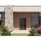 Vdomdoors Front Exterior Aluminum Door Ronex0521 Black Prehung Entry Steel Metal Modern Painted W36+12xH80+12 RONEX0521EXD-BLK-W36+12xH80+12-RH-I - alternate 3