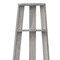 Homeroots 71" Gray Particle Board and Wood Five Tier Corner Bookcase 489813 - alternate 4