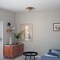 Vaxcel Aria 22.5-in Natural Brass 4 Light Mid Century Modern Sputnik Flush Mount Ceiling Fixture with Glass Accents C0250 - alternate 7