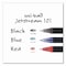 Uni-Ball Jetstream 101 Hybrid Gel Pen, Stick, Bold 1 mm, Red Ink, Black/Red Barrel, 12PK 1768013 - alternate 5