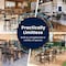 Flash Furniture HERCULES Black  inX in Back Metal Restaurant Chair - Mocha Vinyl Seat XU-6FOBXBK-MCHV-GG - alternate 7