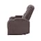 Global Furniture Usa Contemporary U8000 Brown Power Recliner W/ Power Headrest & Led Light U8000-BROWN-PR W/ PHR + LED - alternate 4
