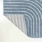 Jonathan Y Hallie High-Low Minimalist Curve Geometric Dark Blue/Cream 3 ft. x 5 ft. Indoor/Outdoor Area Rug SCN100C-3 - alternate 5