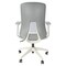 We'Re It LiDO Series High Back Upholstered Office Chair, Eco Leather, Grey OFD6800P-GRY - alternate 3