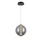 Euf Atomo, Pendant, 9", Matte Black, Smoked Glass 45735-035 - alternate 3
