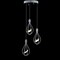 Jonathan Y Orion 11.5" Adjustable Modern Integrated 3-Light Cluster LED Metal Pendant, Chrome JYL7033A - alternate 7