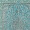 Homeroots 8' X 10' Aqua And Teal Blue Medallion Washable Indoor Outdoor Area Rug 616259 - alternate 8