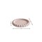 Homeroots 6in Pale Pink Resin Handmade Round Trinket Tray 724182 - alternate 4