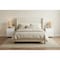 Homeroots Set Of Two 12" White Fabric Metal And Wood Two Drawer Dresser, 2PK 635729 - alternate 5