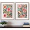 Homeroots Set Of Two Flower Patch Gold Framed Print Wall Art, 2PK 526123 - alternate 4