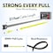 Overtime 4-in-1 Retractable Wall Charger with USB-C and Lightning Cables, Black D36 - alternate 7