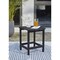 Signature Design by Ashley Sundown Treasure Black Square HDPE Contemporary End Table P008-703 - alternate 5