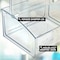 Azar Displays Clear Styrene Candy Bin Hinged Lid, 7"H x 11.75"W x 9.75"D 400432 - alternate 3