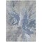 Homeroots 8' X 10' Denim Blue And Linen Abstract Washable Indoor Outdoor Area Rug 615599 - alternate 7