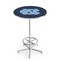 Holland Bar Stool Co 42" Chrome North Carolina Pub Table, 36" dia. Top L216C4236NorCar - alternate 1