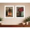 Homeroots Set Of Two Country Candlelight White Framed Print Wall Art, 2PK 407085 - alternate 2