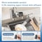 Wrightmaster 4-in-1 Multi-Mode Faucet Mount Water Filter with 99% Impurity Removal 35" Flexible Hose ZOR-SOGEE209 - alternate 6