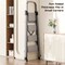 Wrightmaster 4.1 ft. Steel Lightweight Step Ladder, 7 ft. Reach w/Non-Marring Feet 300 lb. Capacity ZoroQHL4BT - alternate 6