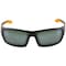 Klein Tools Safety Glasses, Anti-Fog & Anti-Scratch, Black/Orange Lens, Black/Orange Frame, Full-Frame 60539 - alternate 7