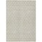 Homeroots 5' X 8' Beige And Ivory Geometric Washable Indoor Outdoor Area Rug 596076 - alternate 7