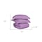 Homeroots Lilac King Cotton Blend 600 Thread Count Washable Duvet Cover Set 528131 - alternate 7