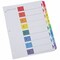 Universal One Table of Contents Divider, 8-Tab, 6PK UNV24802 - alternate 1