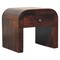 Homeroots 16" Brown Solid Wood One Drawer Nightstand 653817 - alternate 14