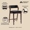 Manhattan Comfort Patricia Counter Stool  in Black CS023-BK - alternate 7