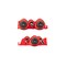 Tekton Slotted Screwdriver Set with Red Modular Organizers - 8 Inch Shanks, 3-Piece (10 - 14 mm) DWS90113 - alternate 5