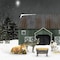 Homeroots Remembering the Night Christmas Manger Black Framed Wall Art 572039 - alternate 3