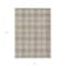 Homeroots 8' X 10' Beige Ivory And Green Plaid Washable Indoor Outdoor Area Rug 597078 - alternate 6