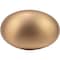 Designperfect 1-1/4 Overall Length Oval Cabinet Knob, Champagne Bronze/Gold DPA-B7KCBZ - alternate 3