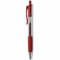 Universal One Retractable Gel Pen, Medium 0.7 mm, Red 12PK UNV39914 - alternate 1