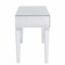 Homeroots 47" Silver Mirrored Writing Desk With Three Drawers 402022 - alternate 6