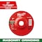 Milwaukee Tool Grinding Wheel, 7/8" Sz, 5" dia. 49-94-1960 - alternate 1