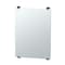 Gatco Elevate 30" Frameless Fixed Mount Mirror, Matte Black 1595MX - alternate 1