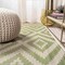 Jonathan Y Sintra Diamond Tribal Green/Cream 2 ft. x 10 ft. Indoor/Outdoor Runner Rug SMB116B-210 - alternate 7