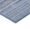 Homeroots 9' X 12' Sky Blue And Navy Blue Striped Washable Indoor Outdoor Area Rug 577809 - alternate 6