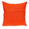 Homeroots 16" Orange Cotton Throw Pillow With Fringe 529260 - alternate 4