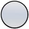 Grote Lighting 8 1/2in Convex Round Mirror with Centered Ball Pivot, Black Powder-Coated Steel, 56 sq.in. 16032 - alternate 1