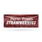 Signmission Farm Fresh Strawberries, 24 Inch x 72 Inch, Vinyl Banner B-72-30616 - alternate 1