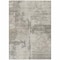 Homeroots 5' X 8' Linen And Gray Abstract Washable Indoor Outdoor Area Rug 606032 - alternate 6