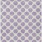 Homeroots 9' X 12' Lavender And Ivory Polka Dot Washable Indoor Outdoor Area Rug 614915 - alternate 4