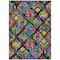 Homeroots 9' X 12' Black Yellow And Green Geometric Washable Indoor Outdoor Area Rug 609128 - alternate 5
