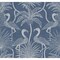 A-Street Prints Biscayne Navy Flamingo Beach Wallpaper 4172-82006 - alternate 1