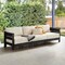 Alaterre Furniture Alaterre Barton 3 Seater Outdoor Sofa with Cream Cushions for Patio Black Finish 80-BARTON-3SOFA-B - alternate 5