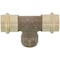 Viega ProPress tee P1 0.75 P2 0.75 FPT 0.5 bronze 79590 - alternate 1
