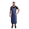 Vguard Vinyl Aprons, Vinyl, 6.0 mil, 45 in, Blue, 35x45", 72 PK B67O26 - alternate 2